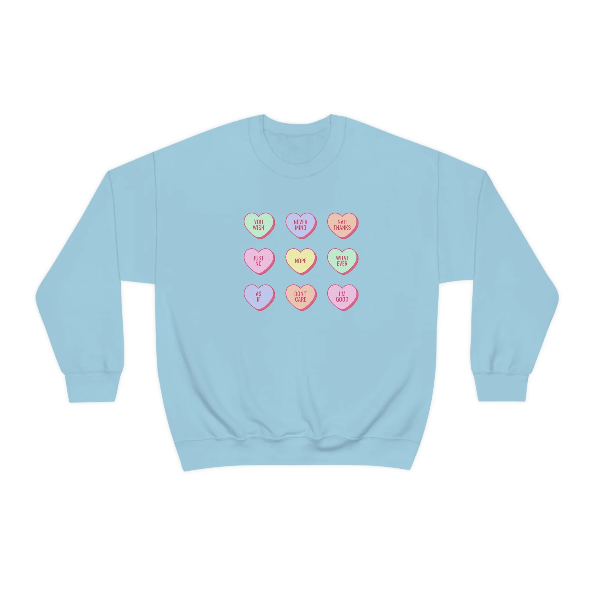 Valentines Heart Candy Sweatshirt - Image 4