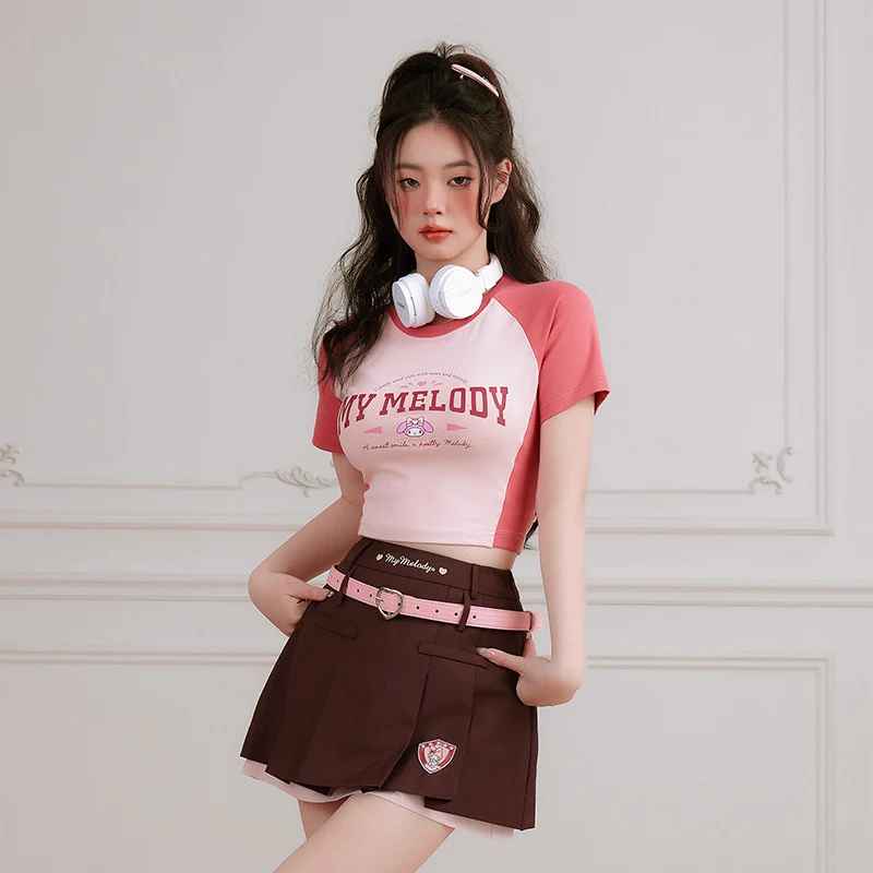 Baseball Crop Top My Melody - Image 4