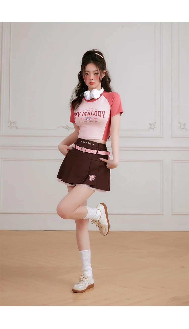Baseball Crop Top My Melody - Image 9