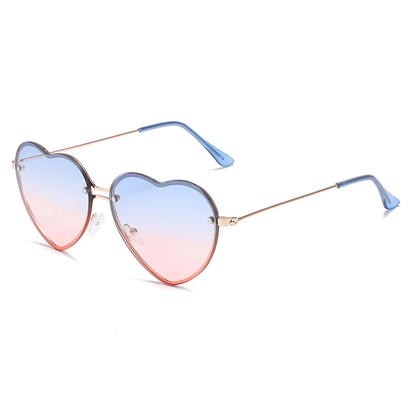 Classic Heart Shaped Sunglasses - Image 7