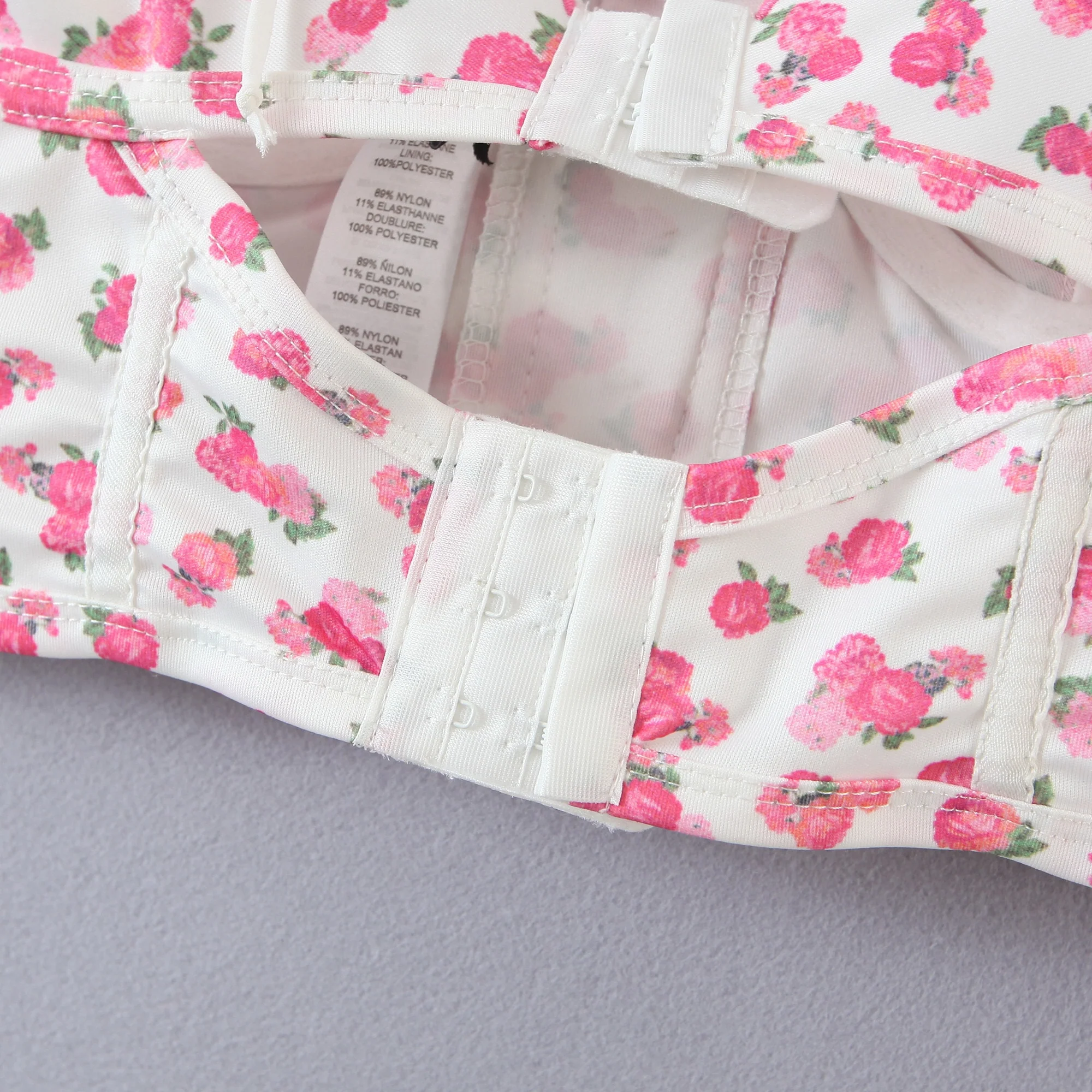 Coquette Soft Girl Floral Bustier Top - Image 14