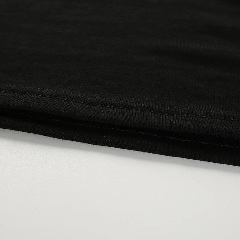Crop Top T-Shirt Black - Image 22