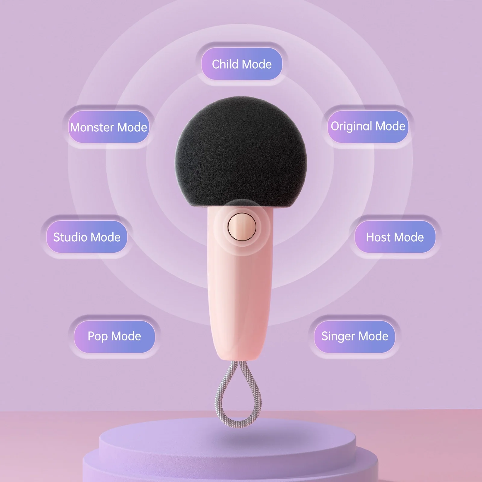 Divoom Fairy-OK Portable Bluetooth Speaker with Microphone - Image 4