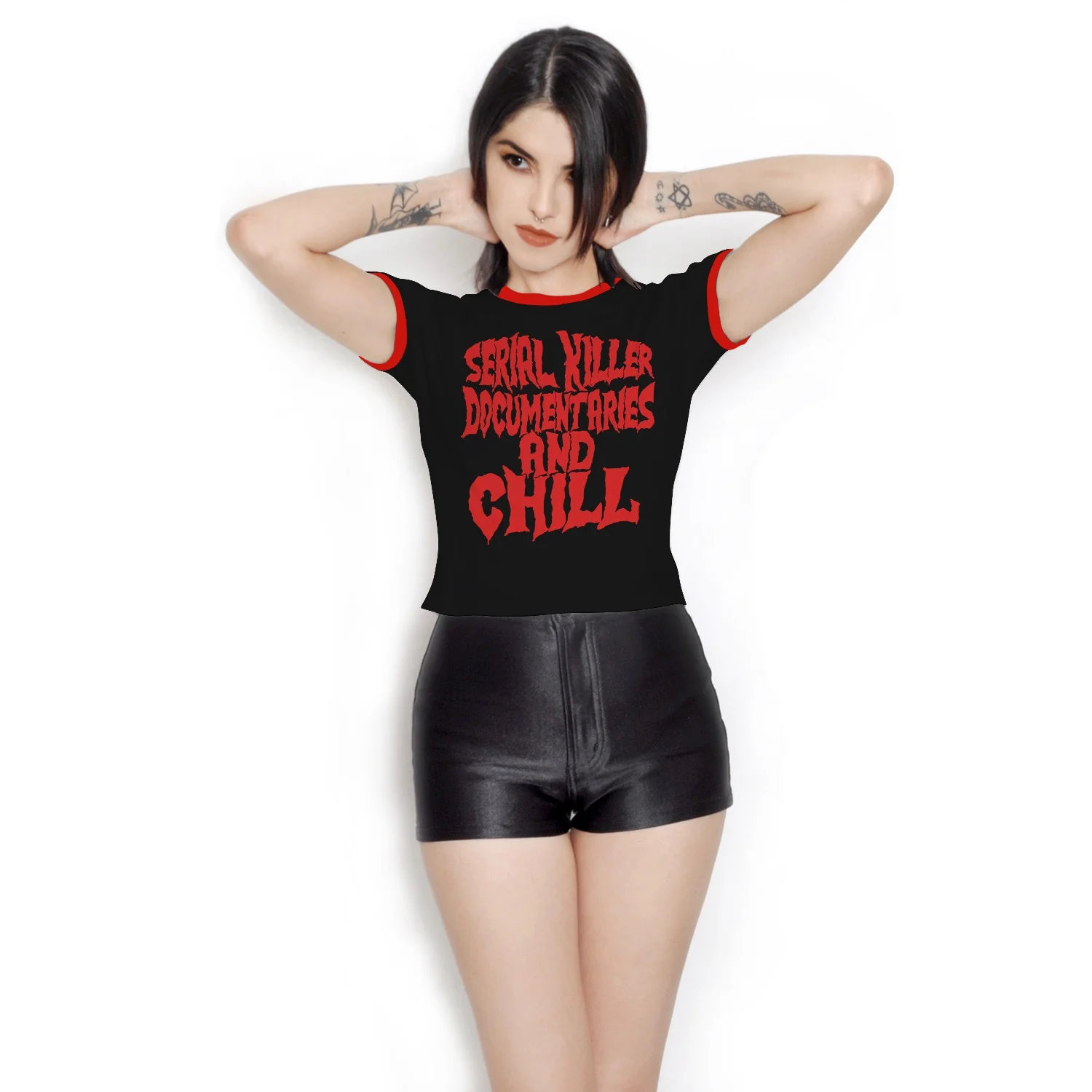 Documentaries and Chill Crop Top - Image 10