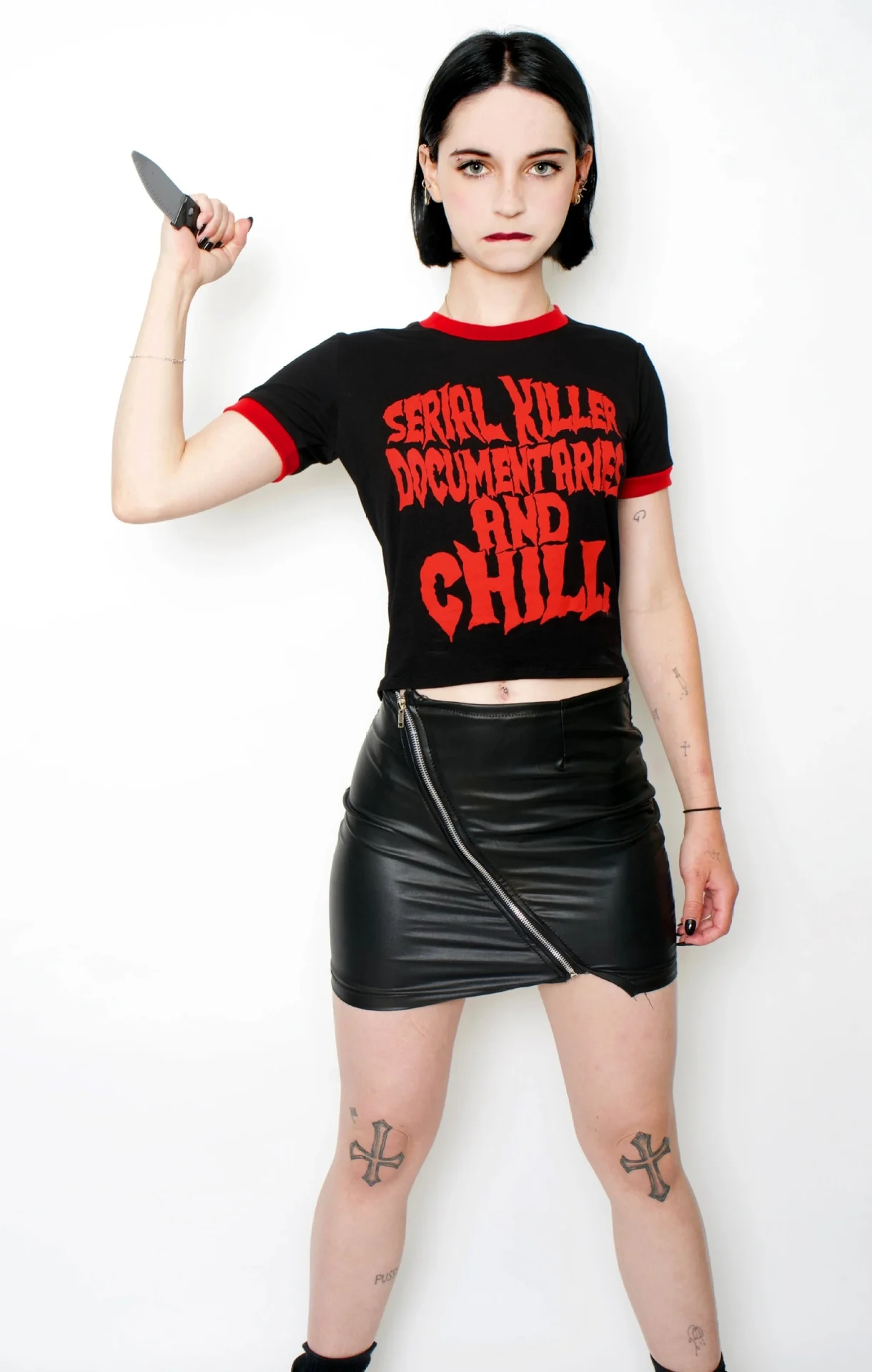 Documentaries and Chill Crop Top - Image 14