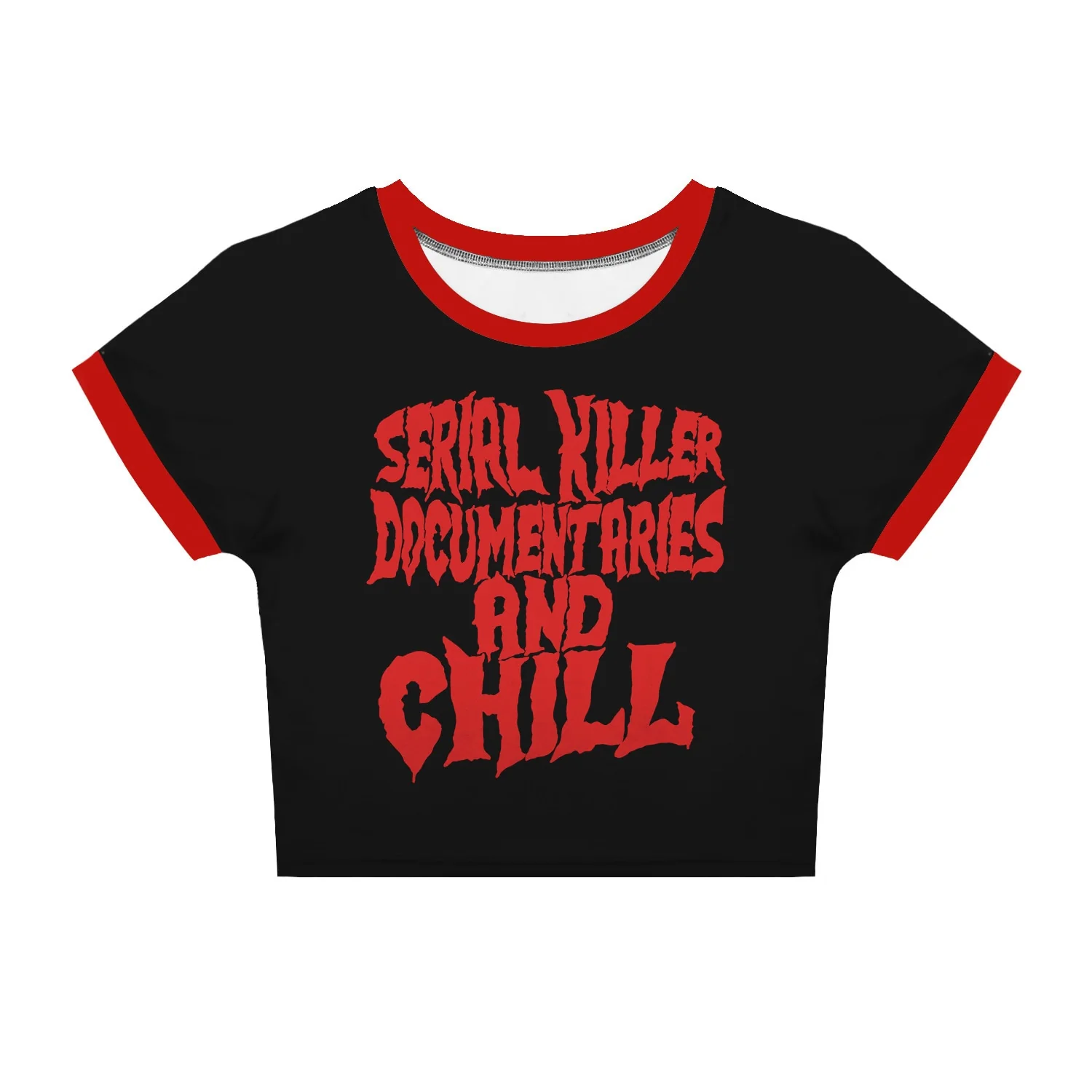 Documentaries and Chill Crop Top - Image 3