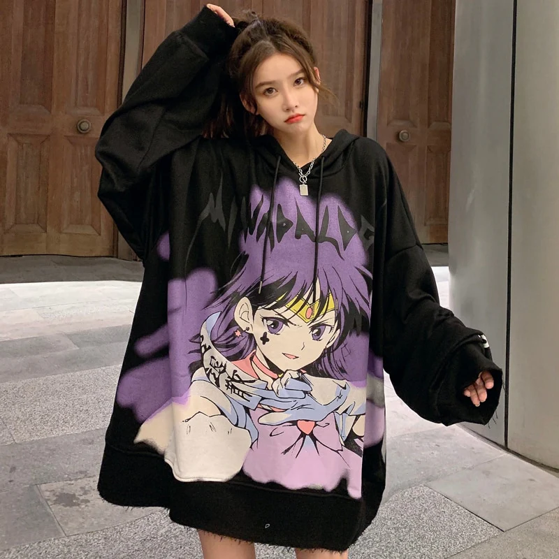 Sailor Mars Sweatshirt Hoodie - Image 3