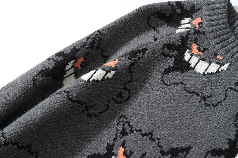 Pokemon Gengar Knitted Sweater - Image 15