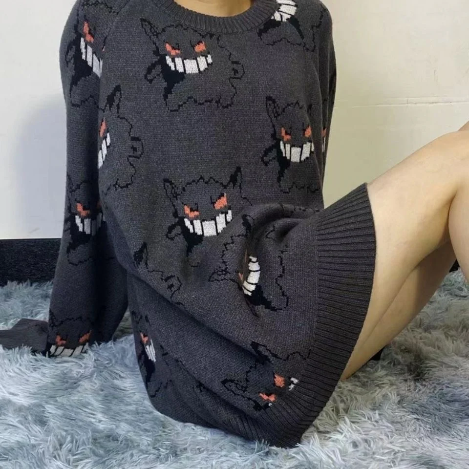 Pokemon Gengar Knitted Sweater - Image 19