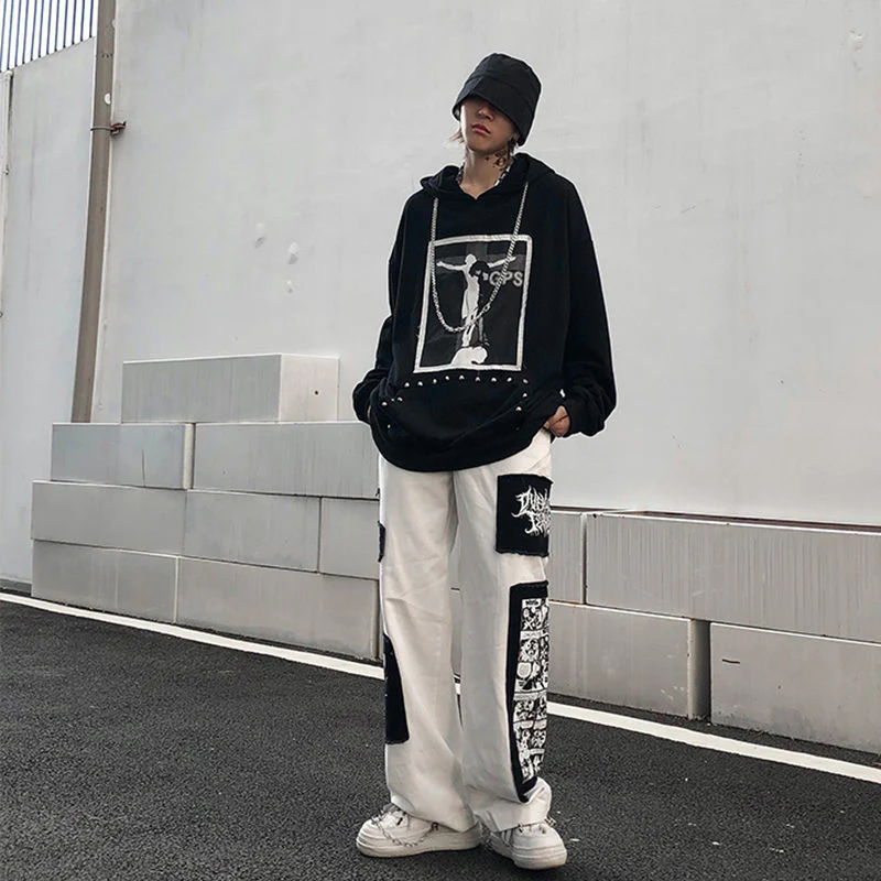 eGirl Goth Baggy Pants - Image 20