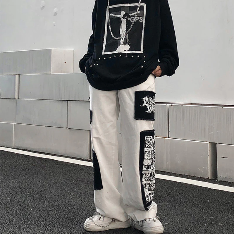 eGirl Goth Baggy Pants - Image 4