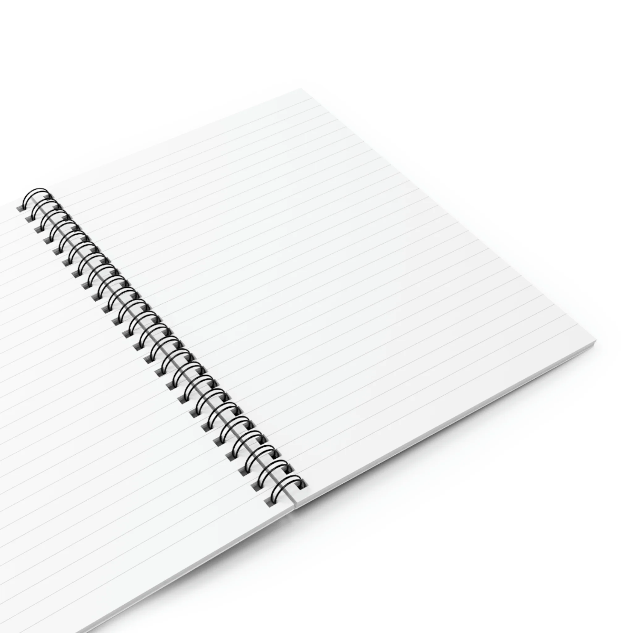 Enid Sinclair Pink Orange Stripes Spiral Notebook - Image 4