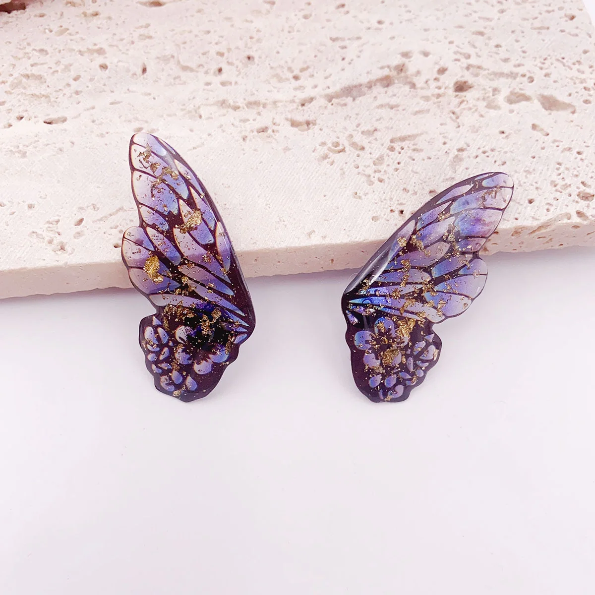 Fairy Gradient Butterfly Wings Earrings - Image 12