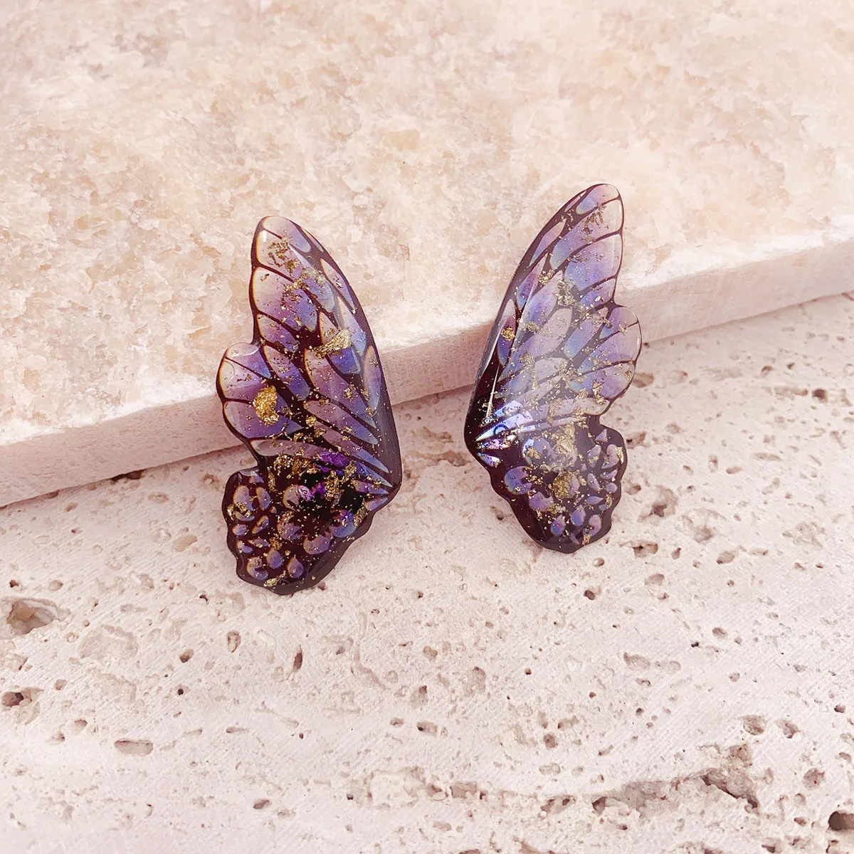 Fairy Gradient Butterfly Wings Earrings - Image 15