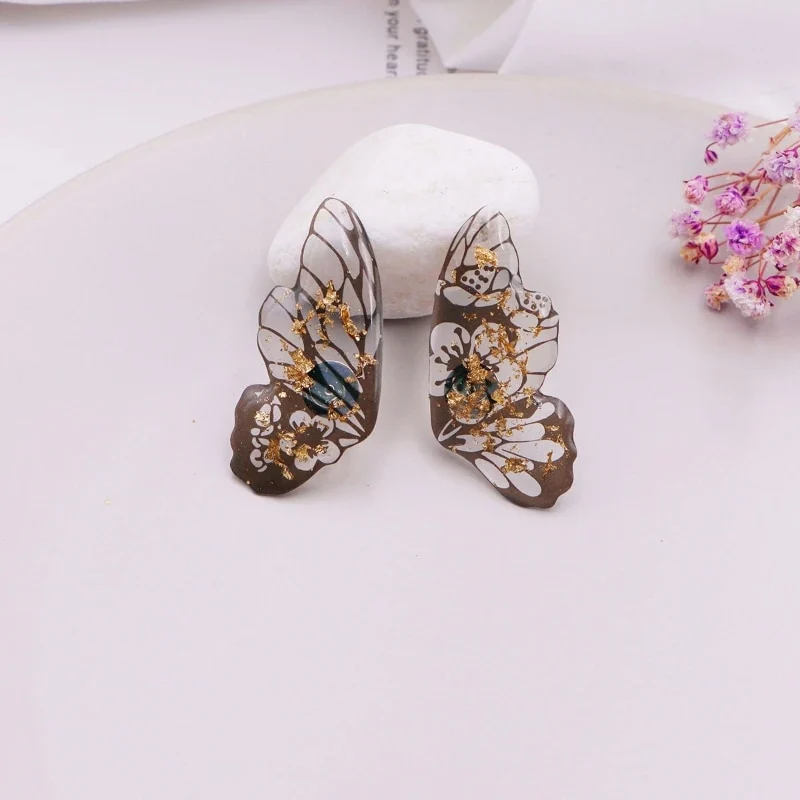Fairy Gradient Butterfly Wings Earrings - Image 17