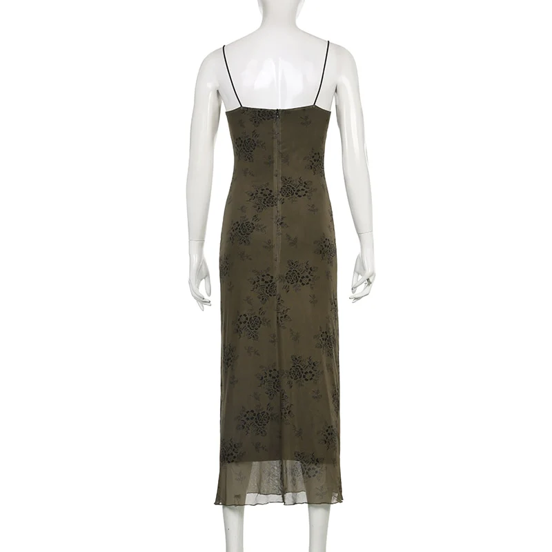 Fairy Grunge Floral Maxi Dress - Image 13