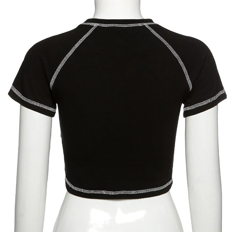 Fairy Grunge Graphic Crop Top - Image 12
