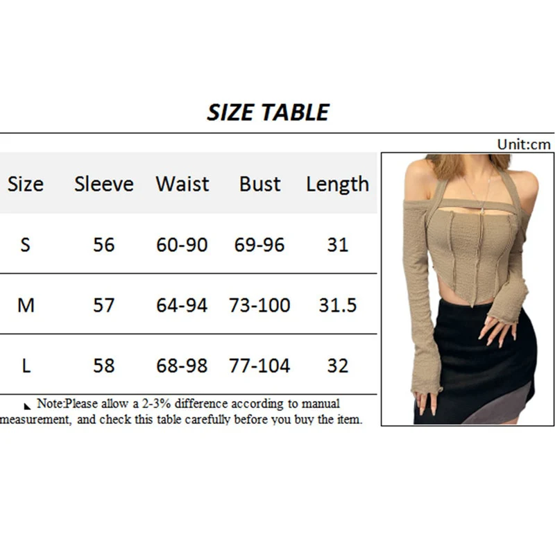 Fairy Grunge Long Sleeve Top Khaki - Image 4