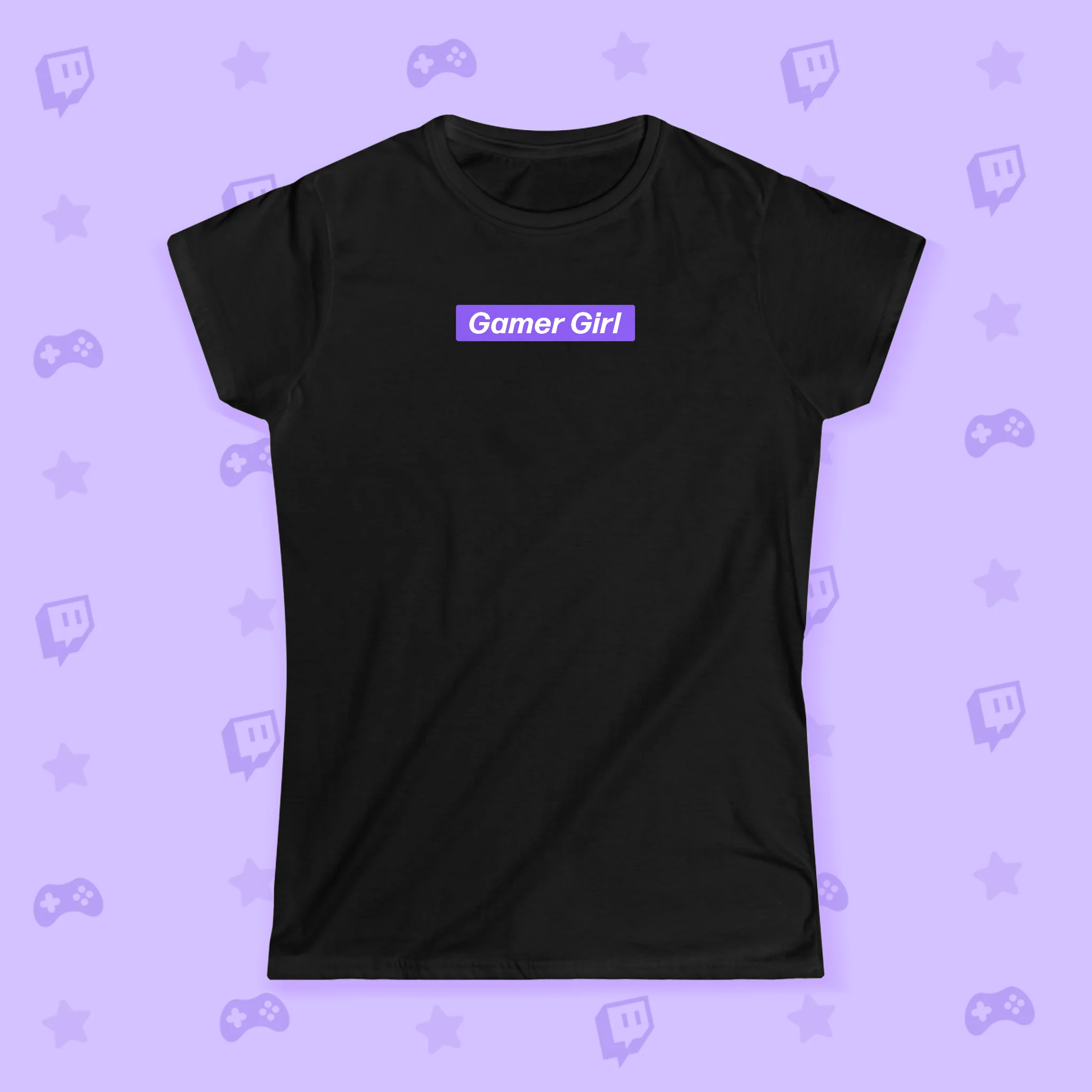 Gamer Girl Girly T-Shirt - Image 3