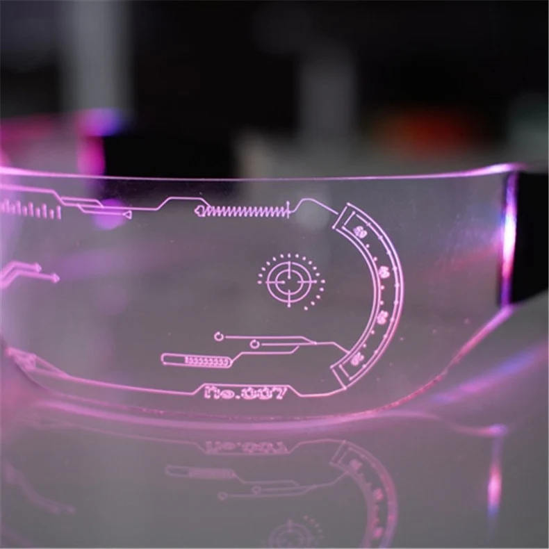 Gamer Girl LED Sunglasses Twitch Streamer - Image 26