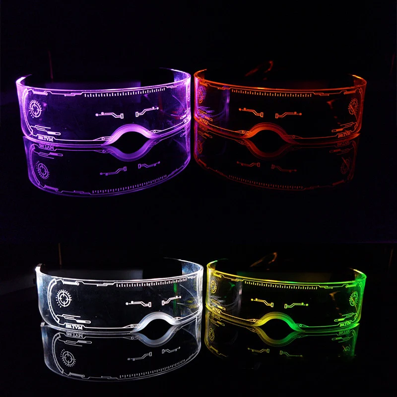 Gamer Girl LED Sunglasses Twitch Streamer - Image 3