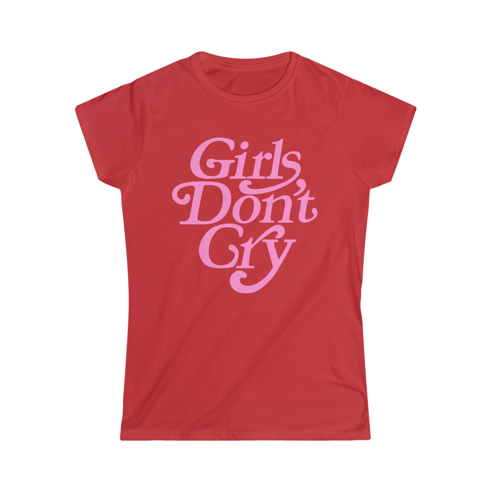 Girls Don't Cry Girly T-Shirt - Image 3