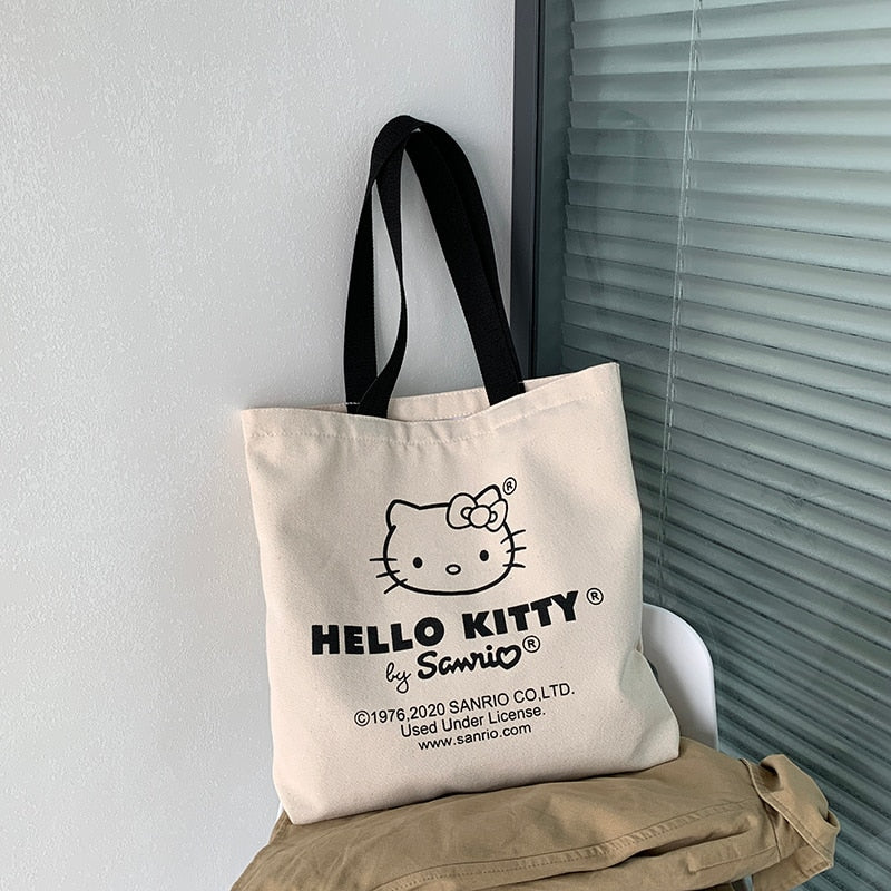 Hello Kitty Canvas Tote Bag - Image 3