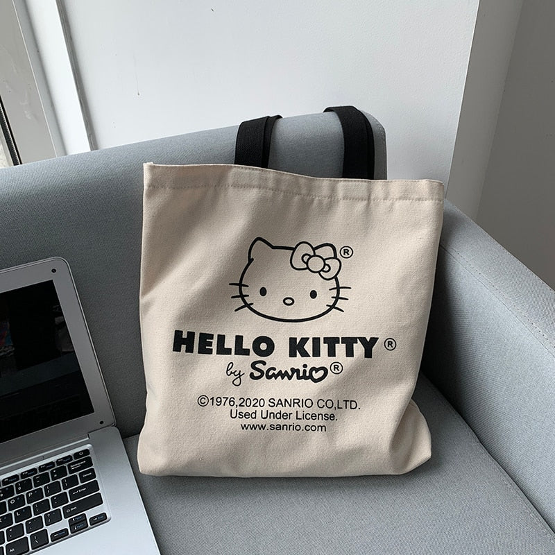 Hello Kitty Canvas Tote Bag - Image 4