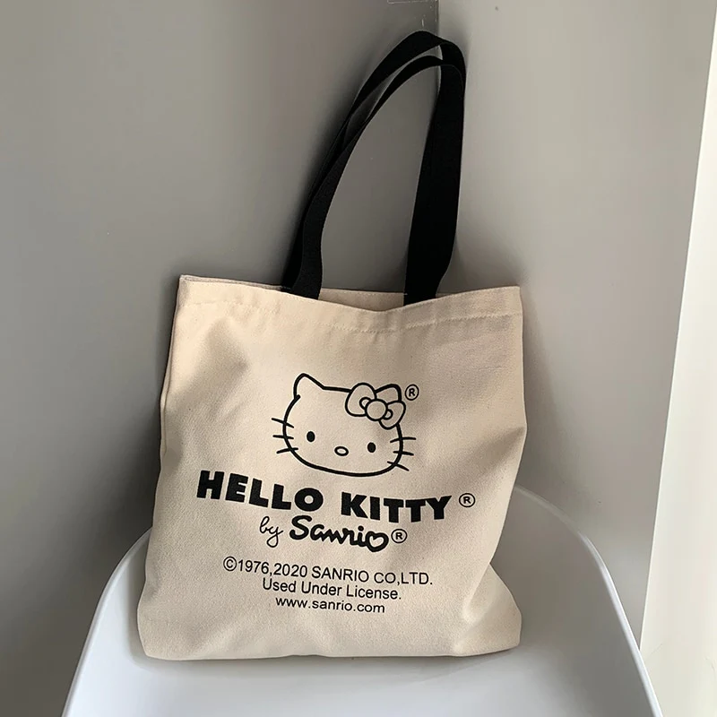Hello Kitty Canvas Tote Bag - Image 5