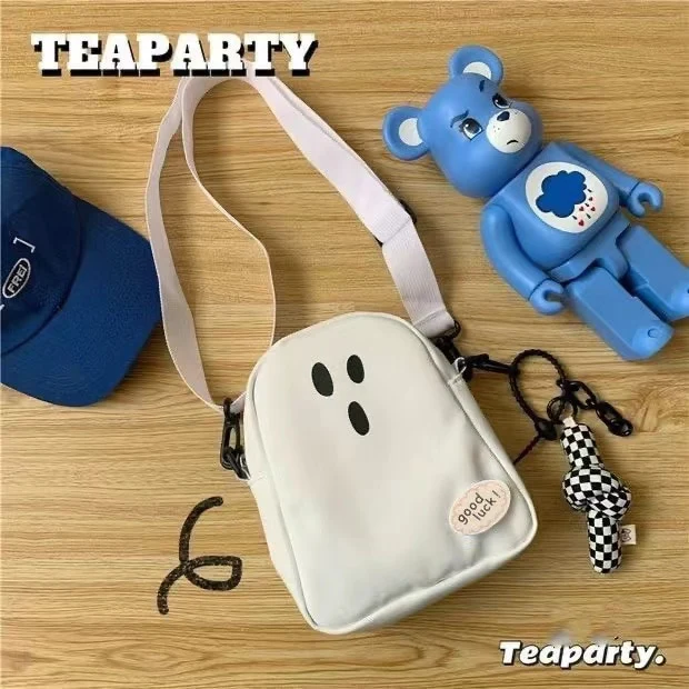 Kawaii Goth Cute Ghost Shoulder Bag - Image 8