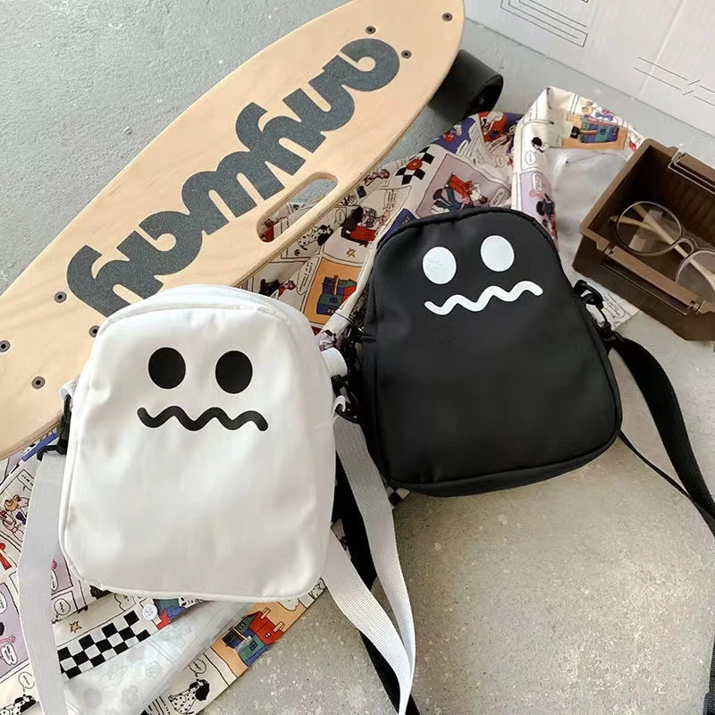 Kawaii Goth Cute Ghost Shoulder Bag - Image 9