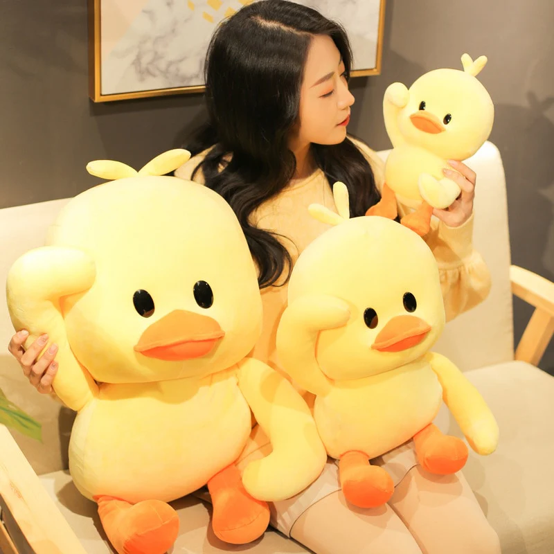 Kawaii Meme Duck Plush Cushion - Image 4