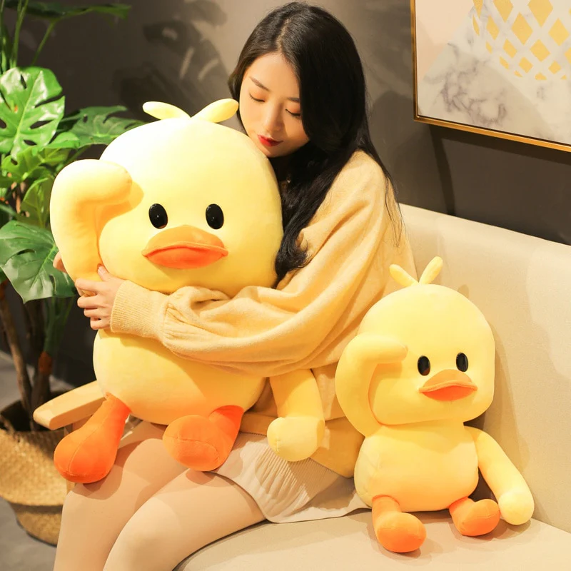 Kawaii Meme Duck Plush Cushion - Image 7
