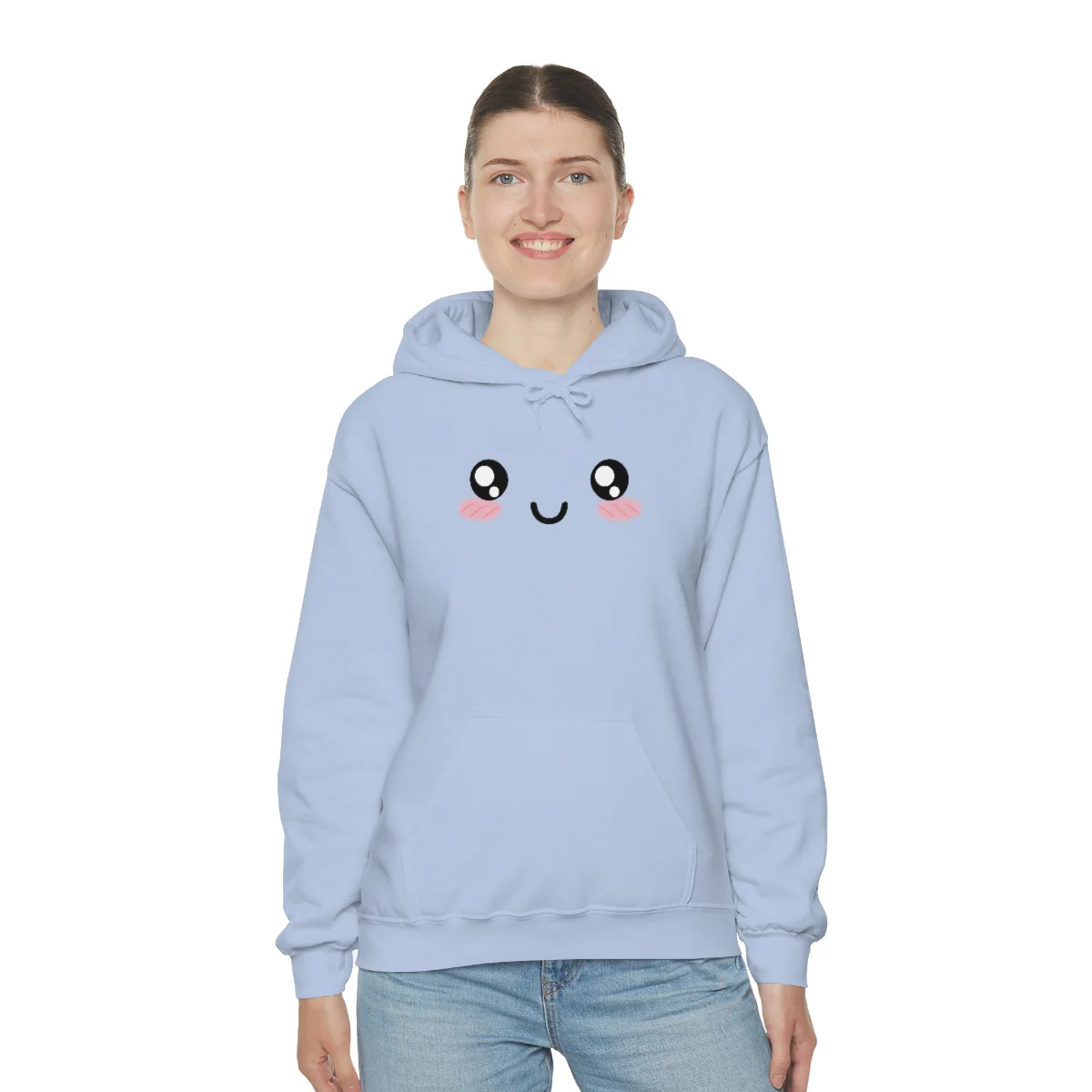 Kawaii Pastel Cutie Face Sweatshirt Hoodie - Image 11