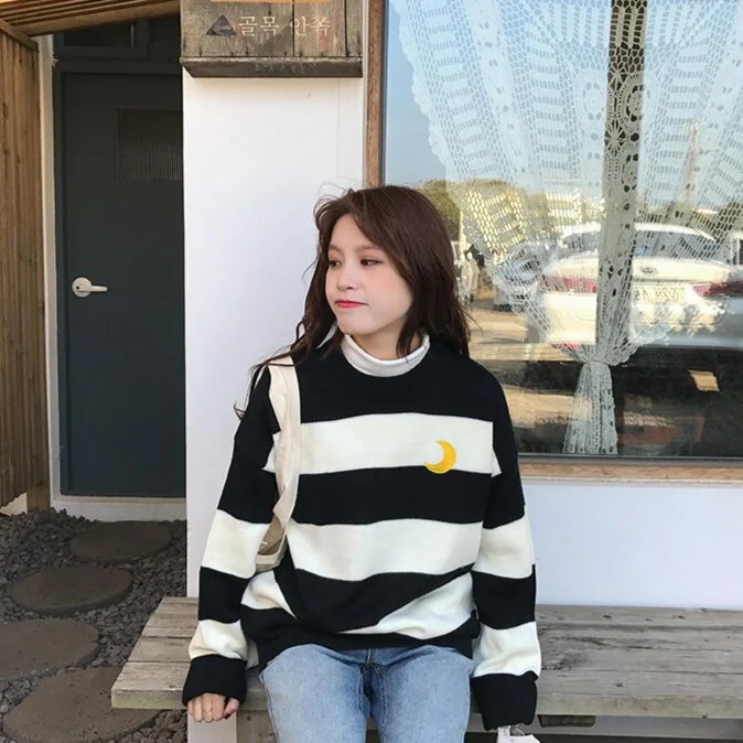 Moon Princess Striped Sweater - Image 7