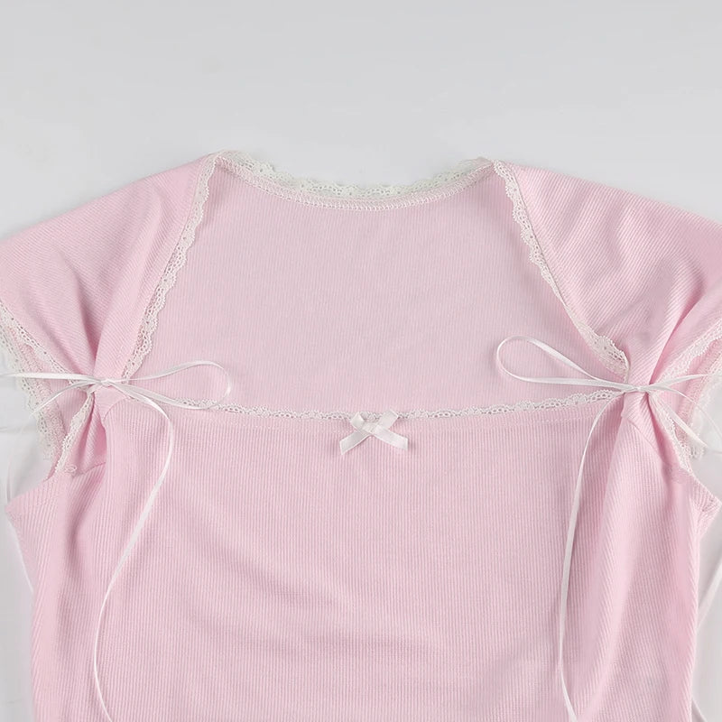 Pretty Coquette Top Pink - Image 7