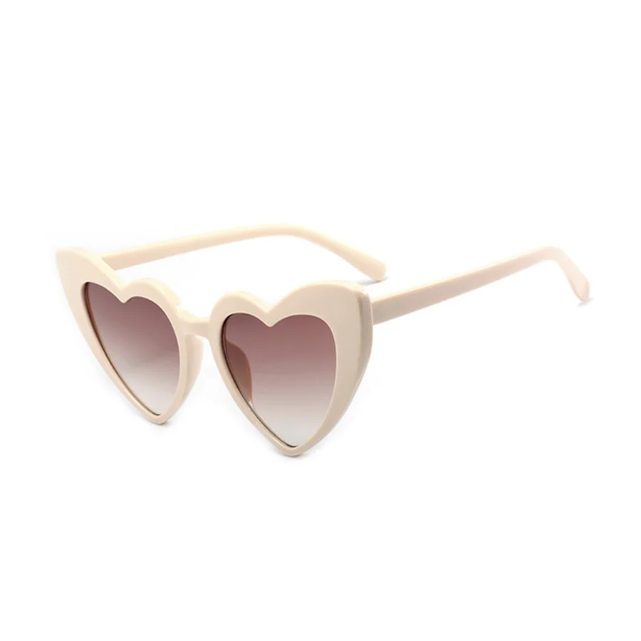 Retro Cat Eye Heart Shape Sunglasses - Image 14