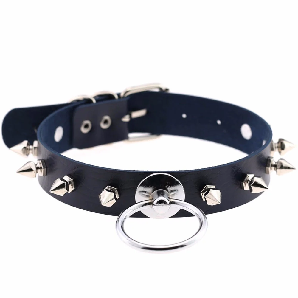 Riot Girl Choker Collar Necklace - Image 22