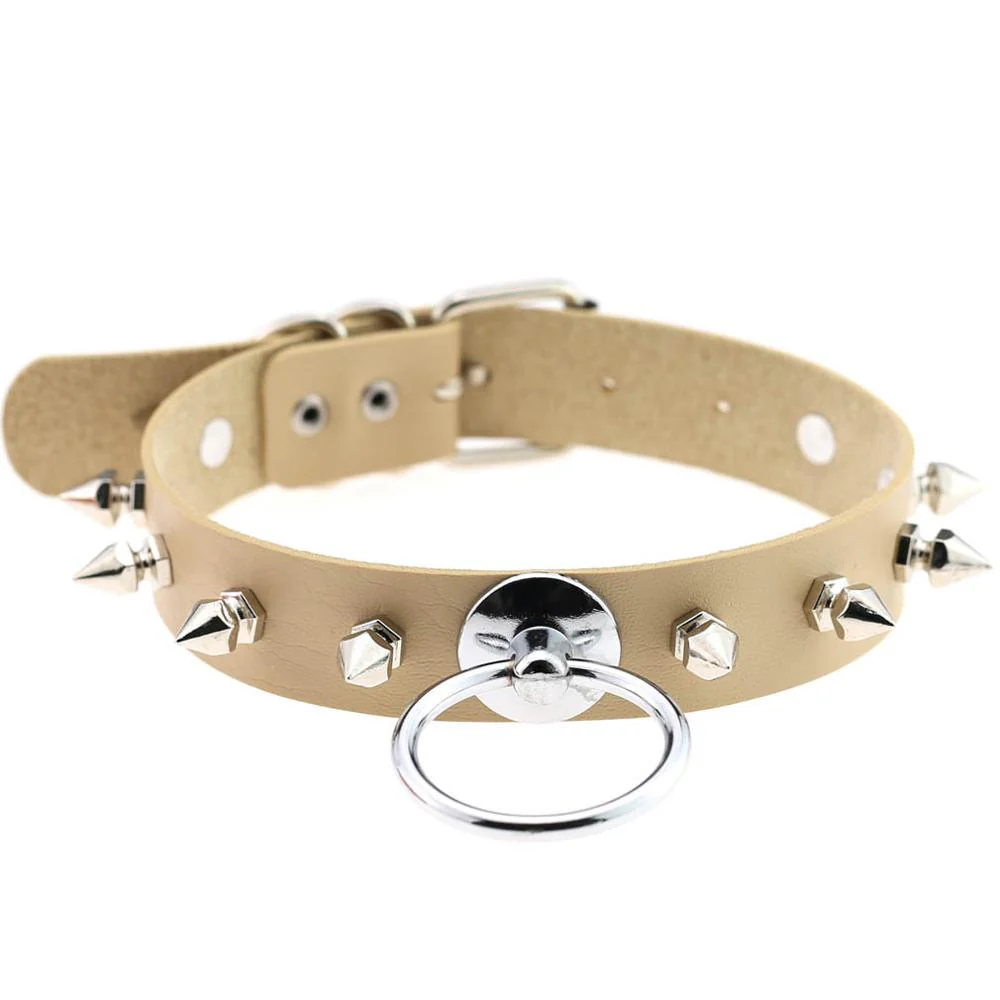 Riot Girl Choker Collar Necklace - Image 4