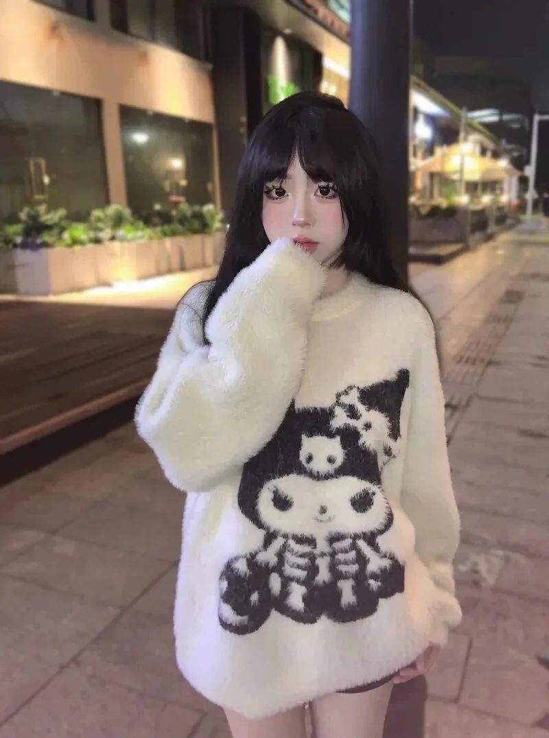 Skeleton Kuromi Sweater - Image 12