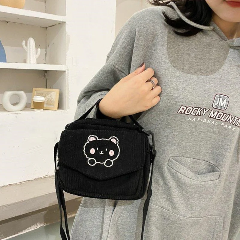 Soft Brown Mocha Kawaii Satchel bag - Image 7