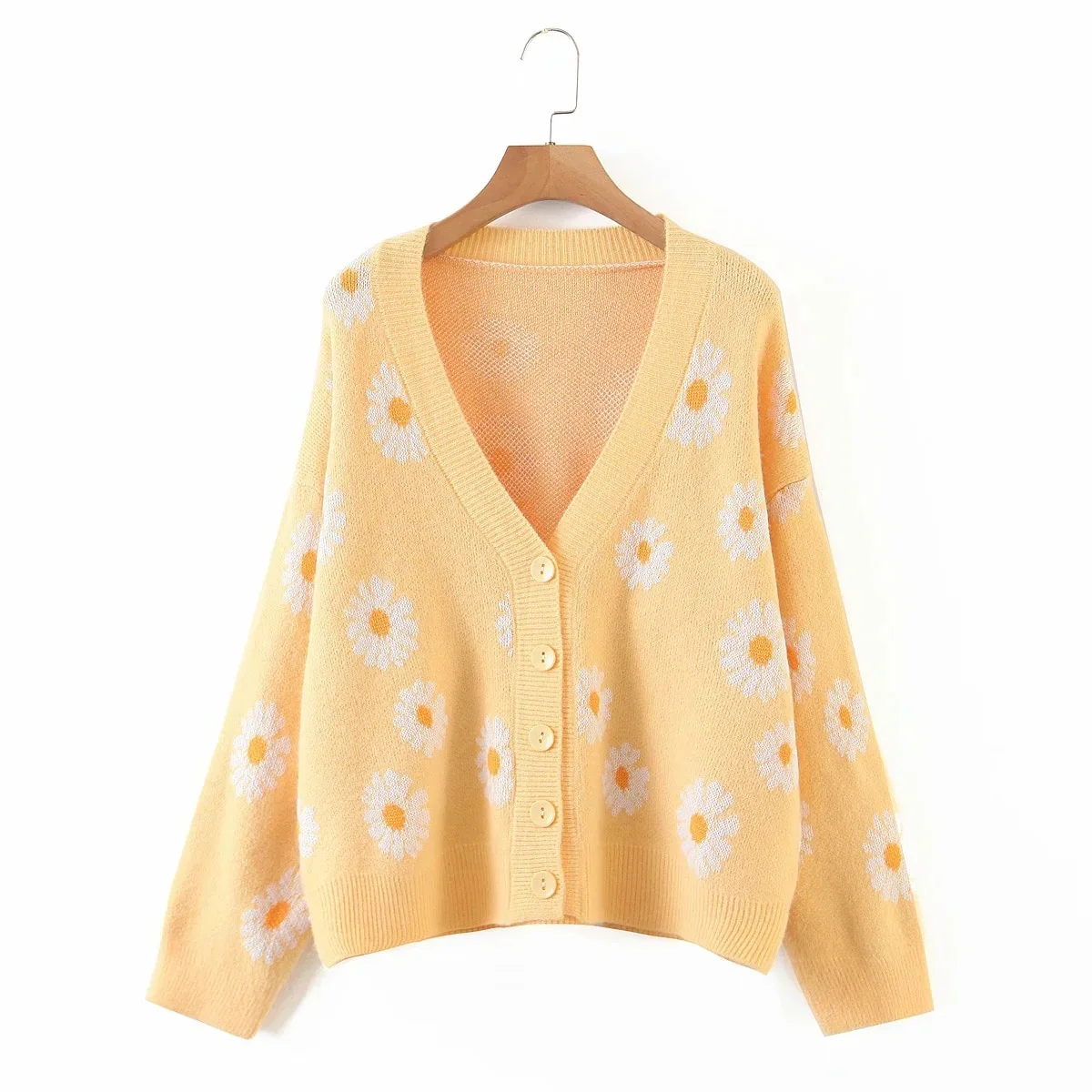 Soft Girl Daisies Cardigan Sweater - Image 8