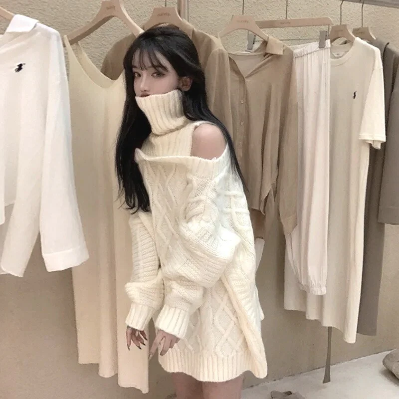 Soft Girl Sweater Turtleneck Pullover - Image 10