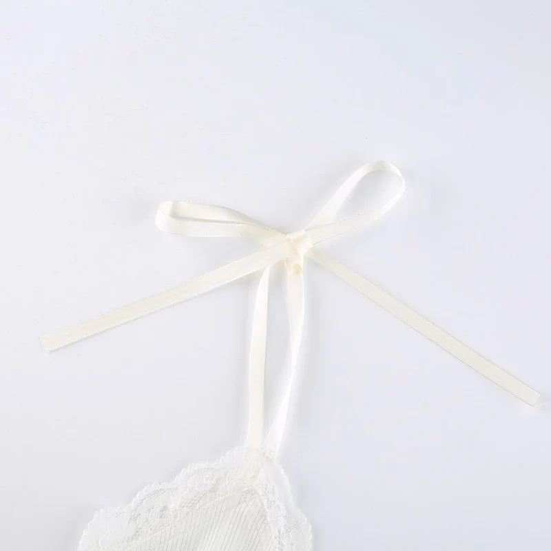 Soft Girl Y2K Lace Trim Crop Top - Image 11
