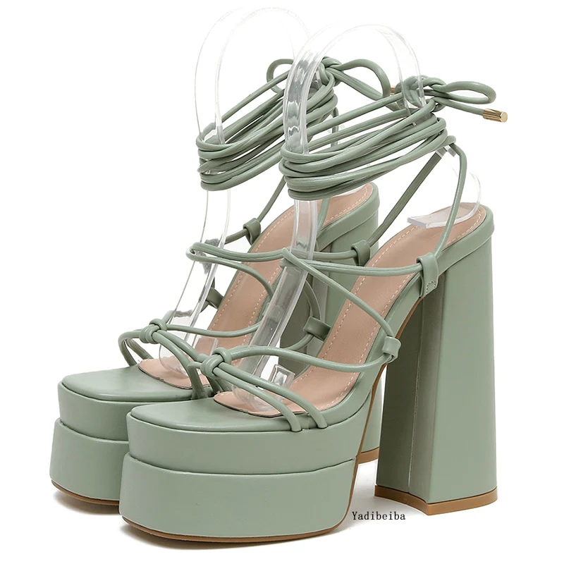 Soft Girl Y2K Platform Sandals - Image 3