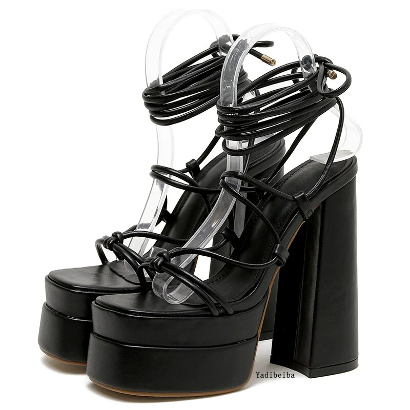 Soft Girl Y2K Platform Sandals - Image 6