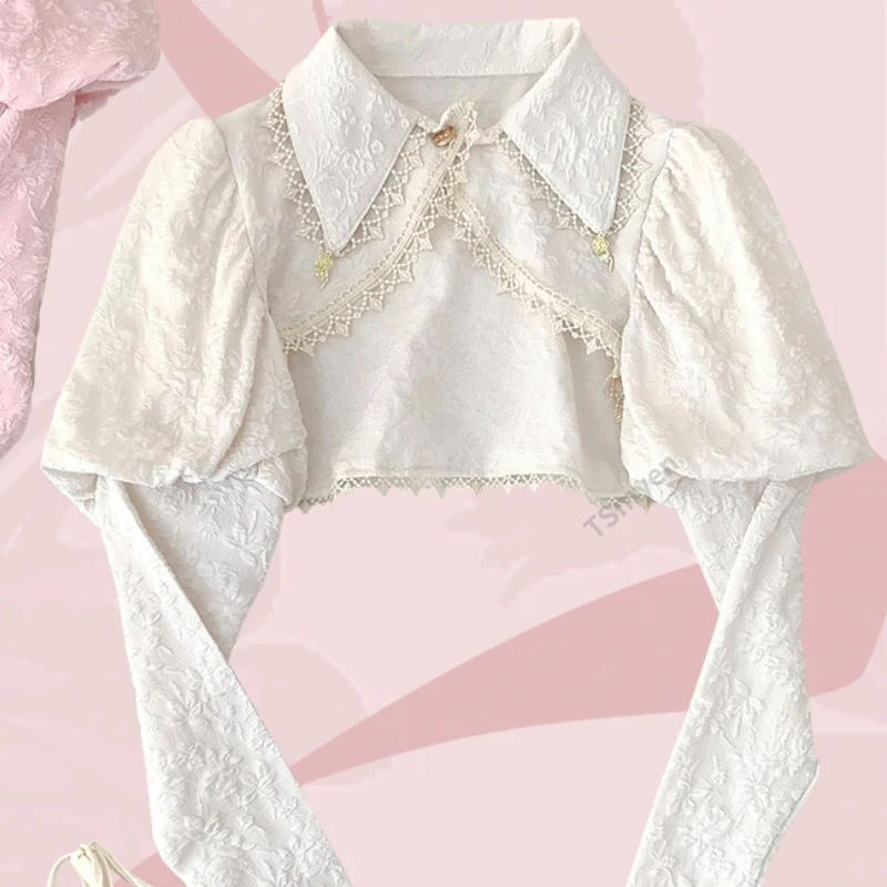 Soft Pink Sweet Lolita Skirt Set - Image 5
