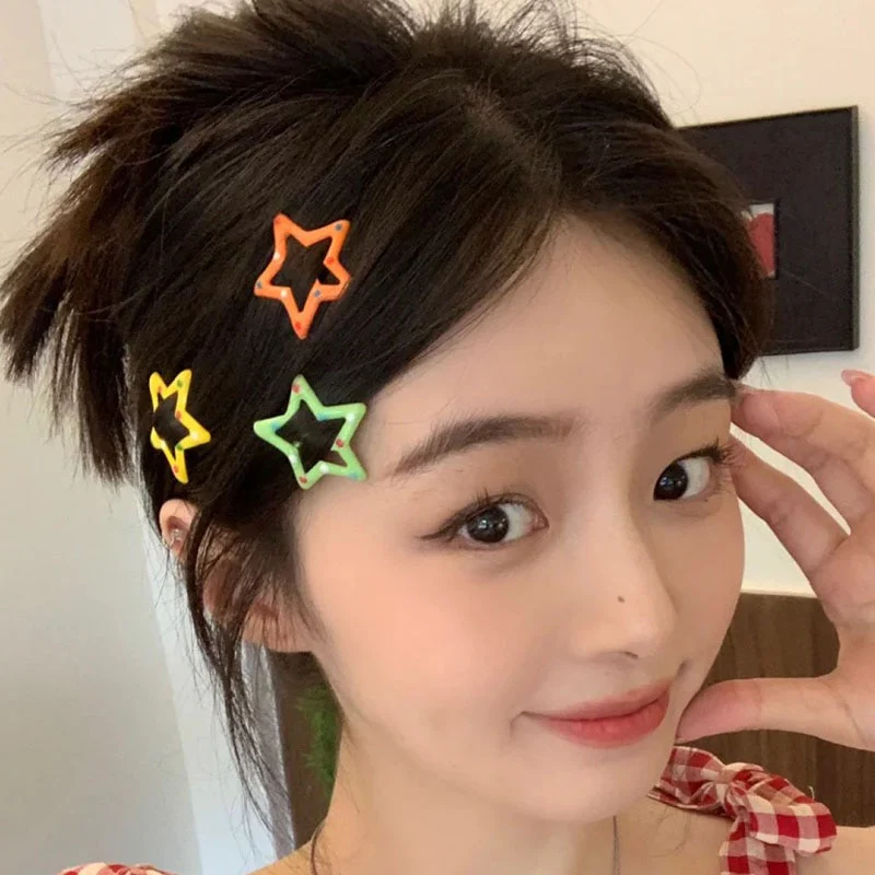 Star BB Hair Clips 10 pcs Set - Image 22