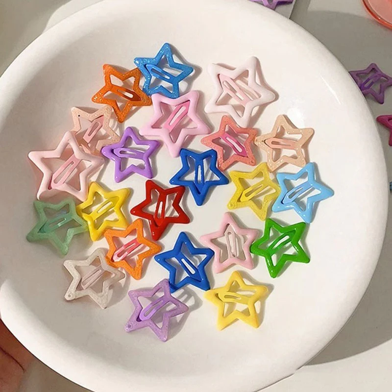 Star BB Hair Clips 10 pcs Set - Image 26