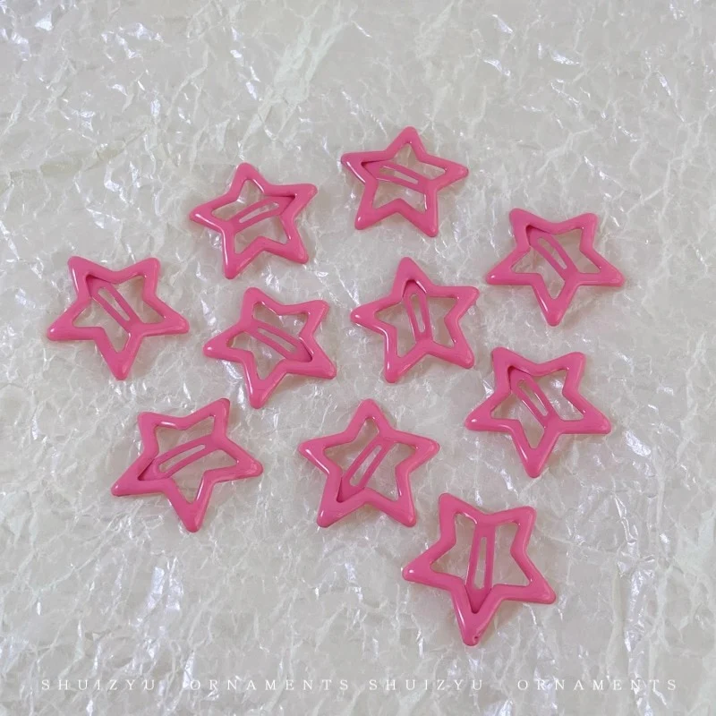 Star BB Hair Clips 10 pcs Set - Image 5